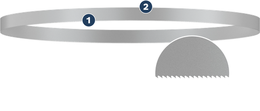 Bosch PRO CB2824 Band Saw Blade 733 mm 24 TPI.