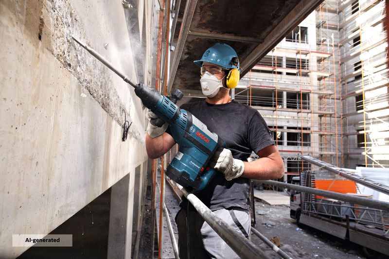 PRO GSH 9 VC Demolition Hammer with SDS max | Bosch Professional