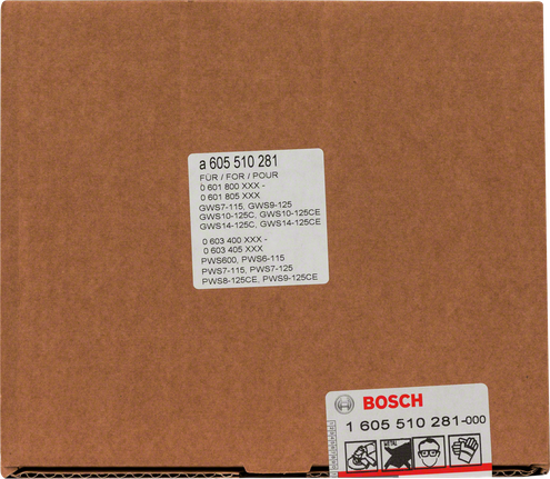 Bosch cutting guide with dust extraction outlet.