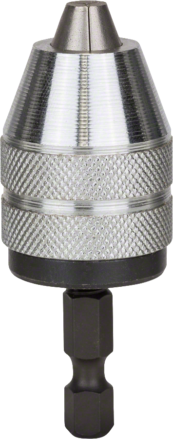 Bosch keyless drill chuck with hex shank.