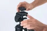 Bosch BT 150 building tripod quick-release mount.