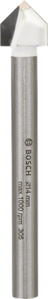 Tile drill bit CYL-9 Ceramic Bosch CYL-9 Ceramic tile drill bit 14mm diameter.