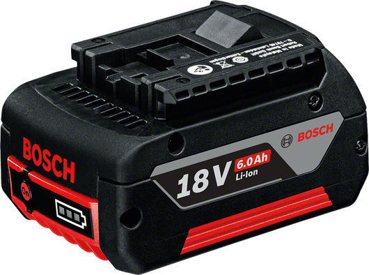 GBA 18V 6.0Ah Bosch 18V 6.0Ah Li-Ion battery pack.