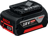 Bosch 18V 6.0Ah Li-Ion battery pack.