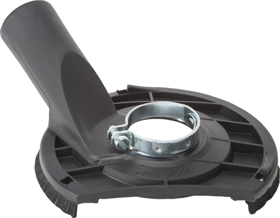 Bosch cutting guide with dust extraction outlet, 125 mm.