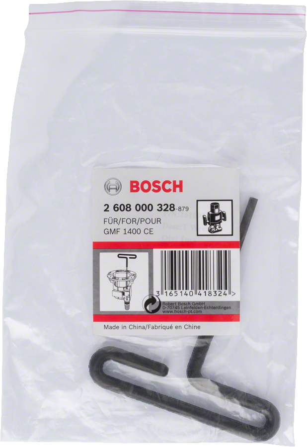 Bosch hexagon socket spanner set.