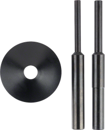 Bosch centring pins set 8/12 mm for accurate fitting.