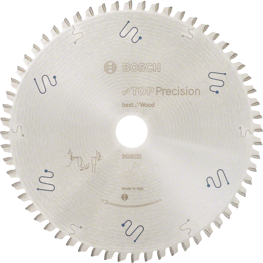 Bosch Top Precision Best for Wood circular saw blade.
