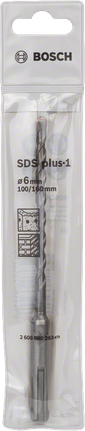 Hammer drill bit SDS plus-1 Bosch SDS plus-1 hammer drill bit 6 mm.