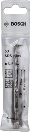 Hammer drill bit SDS plus-1 Bosch SDS-plus-1 hammer drill bit 6.5 mm.