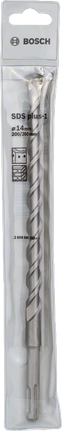 Hammer drill bit SDS plus-1 Bosch SDS plus-1 14×200×260 mm hammer drill bit.