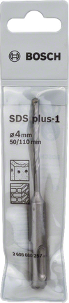 Hammer drill bit SDS plus-1 Bosch SDS plus-1 4mm hammer drill bit.