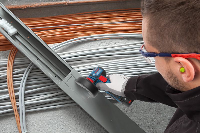 Bosch 12v outlet angle grinder