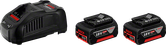 Bosch 18V battery and charger starter set.