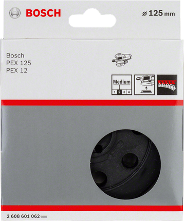 Sanding pad Bosch 125 mm sanding pad.