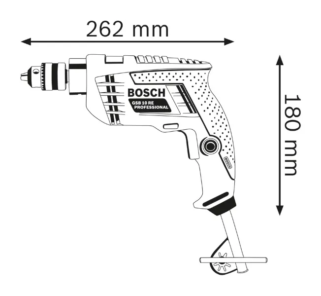 Drill dimensions.