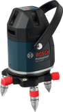 Bosch GLL 5-40 E laser leveling tool with self-levelling.