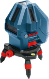 Bosch GLL 5-50 X laser leveling tool with tripod.