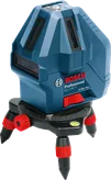 Bosch GLL 5-50 X laser leveling tool with tripod.