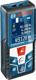 Bosch GLM 500 laser measure with digital display.