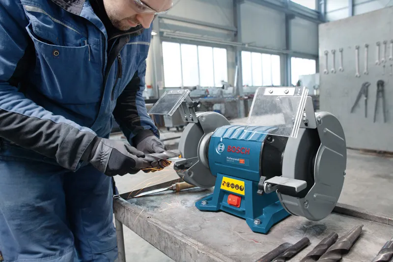 B.Bファニシング GRTB-120 PRO GBG 60-20 Double-Wheeled Bench Grinder | Bosch Professional