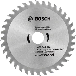 Bosch Circular Saw Blade Eco for wood 130mm 36 teeth.
