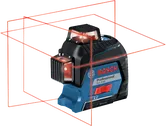 Bosch GLL 3-80 laser leveling tool with 360° line projection.