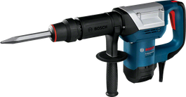 Bosch GSH 5X PLUS demolition hammer with hex chisel.