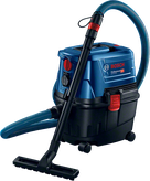 Bosch GAS 15 PS wet and dry vacuum cleaner.