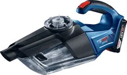 Bosch GAS18V-1 cordless handheld vacuum cleaner.
