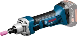Bosch GGS 18 V-LI cordless straight grinder, 18V battery.