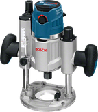 Bosch GOF 1600 CE router, precision depth adjustment.