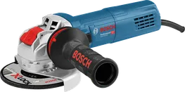 Bosch angle grinder GWX 9-125 S with X-LOCK disc.