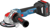 Bosch GWX 18V-10 SC cordless angle grinder.