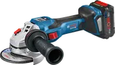 Bosch GWS 18V-15 SC cordless angle grinder.