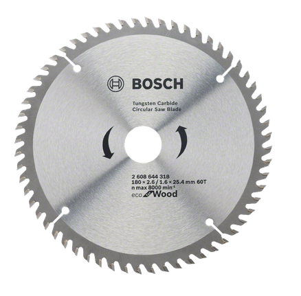 MPP Circular Saw Blade Bosch tungsten carbide circular saw blade for wood.
