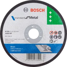 Standard for Metal Cutting Disc