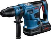 Bosch GBH 18V-36 C cordless rotary hammer with 8Ah battery.