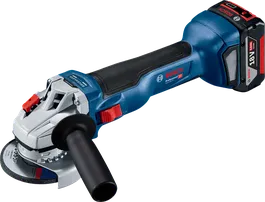 Bosch GWS 18V-10 cordless angle grinder.