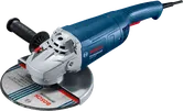 Bosch GWS 2200 angle grinder with side handle.