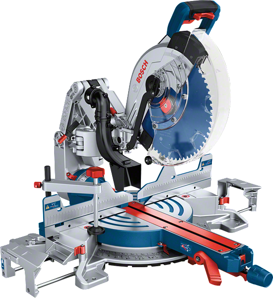 Bosch GCM 18V-305 GDC cordless mitre saw with 305mm blade.