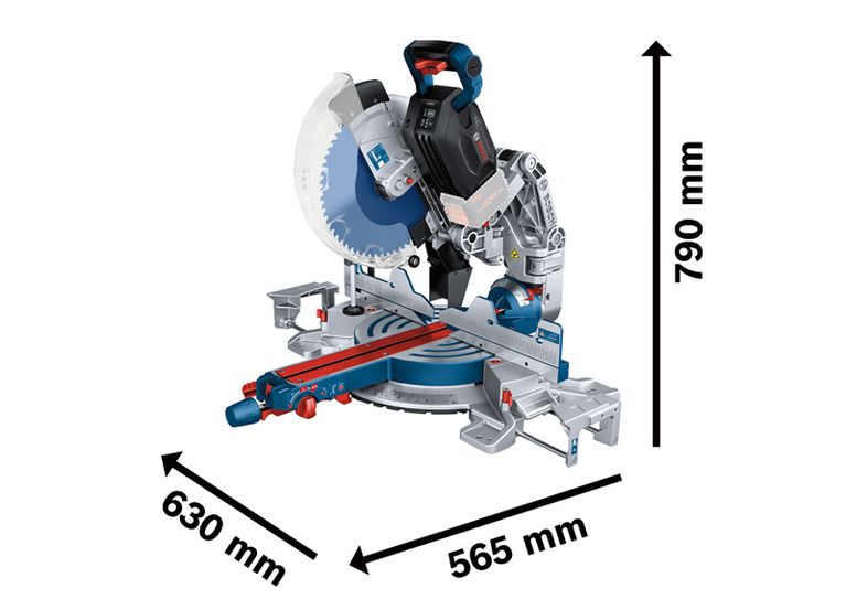 Bosch GCM 18V-305 GDC cordless mitre saw with 305 mm blade.