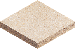 Particle board