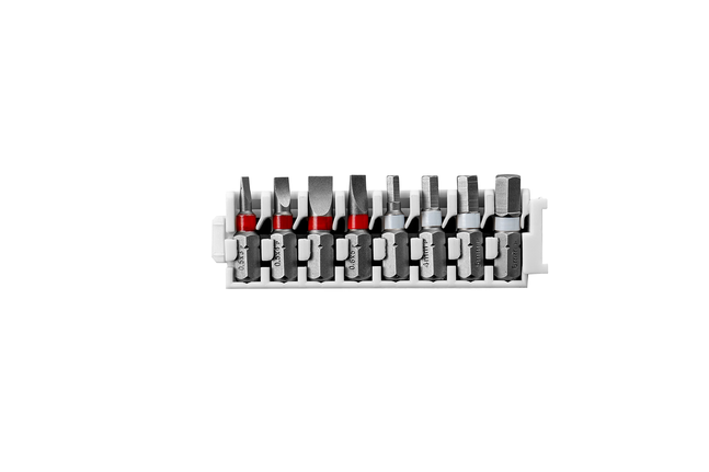 Bosch Pick & Click Extra Hard Screwdriver Bit Pack, 8-piece.