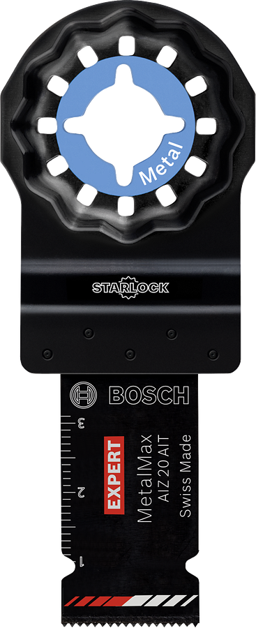 Bosch EXPERT MetalMax AIZ 20 AIT carbide multitool blade.