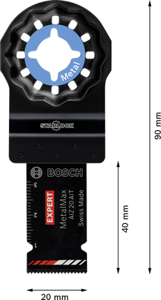 EXPERT AIZ 20 AIT MetalMax Plunge Cut Blade - Bosch Professional