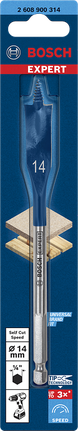 EXPERT Self Cut Speed Spade Drill Bit 14 x 152 mm Bosch 14×152 mm spade drill bit.