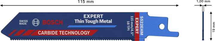 EXPERT Thin Tough Metal S522EHM