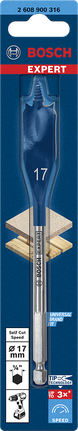 EXPERT Self Cut Speed Spade Drill Bit 17 x 152 mm Bosch 17×152 mm spade drill bit.