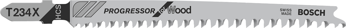 Bosch T234X Progressor for Wood jigsaw blade.
